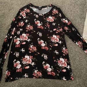 Floral long sleeve